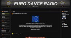 Desktop Screenshot of eurodance-radio.org