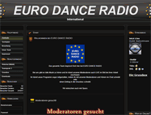 Tablet Screenshot of eurodance-radio.org